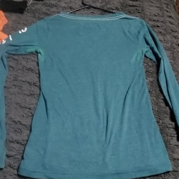Aeropostale Hunter Green long sleeve shirt - Picture 6 of 11